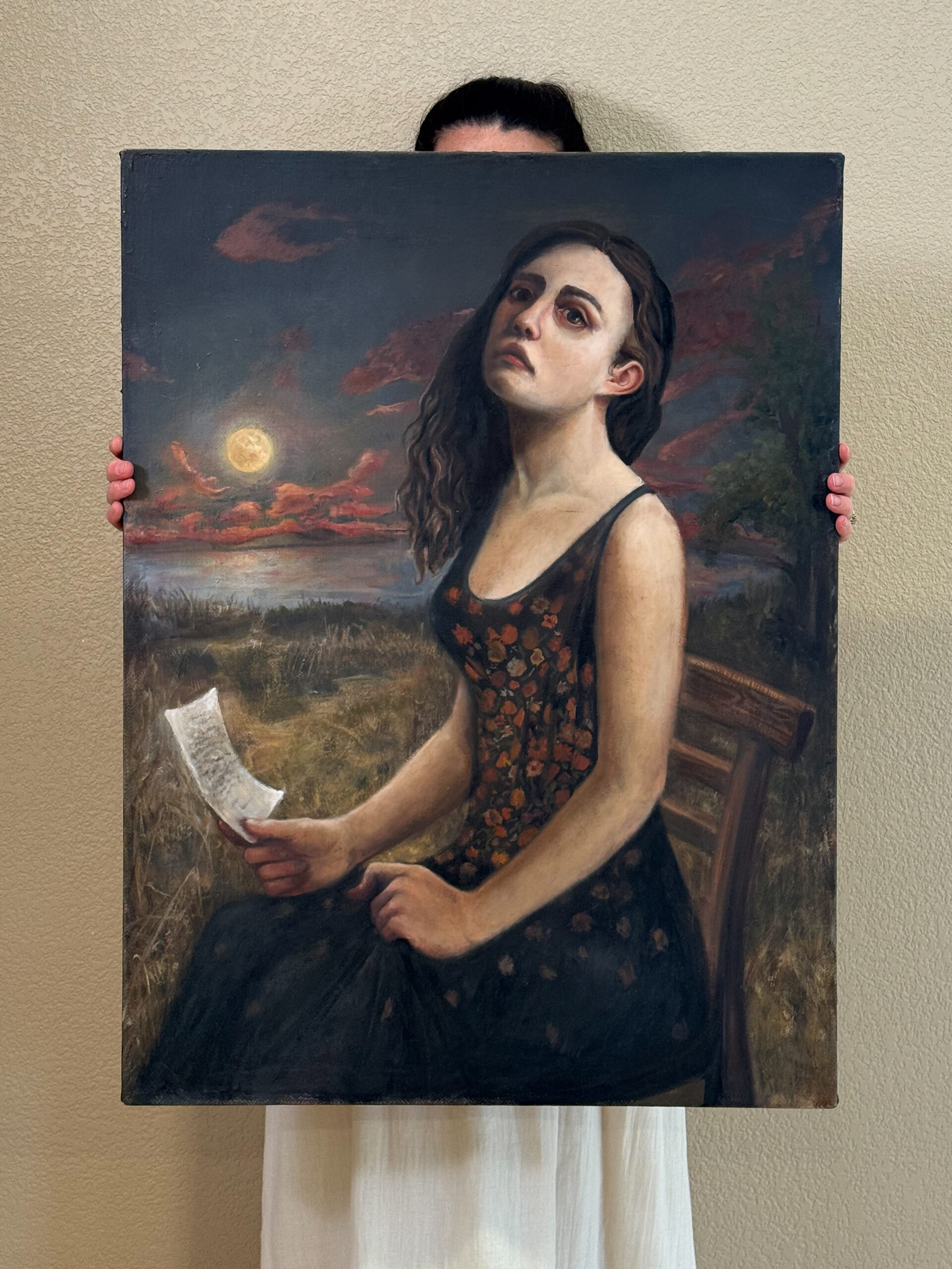 Girl by a Pond II - Image 4
