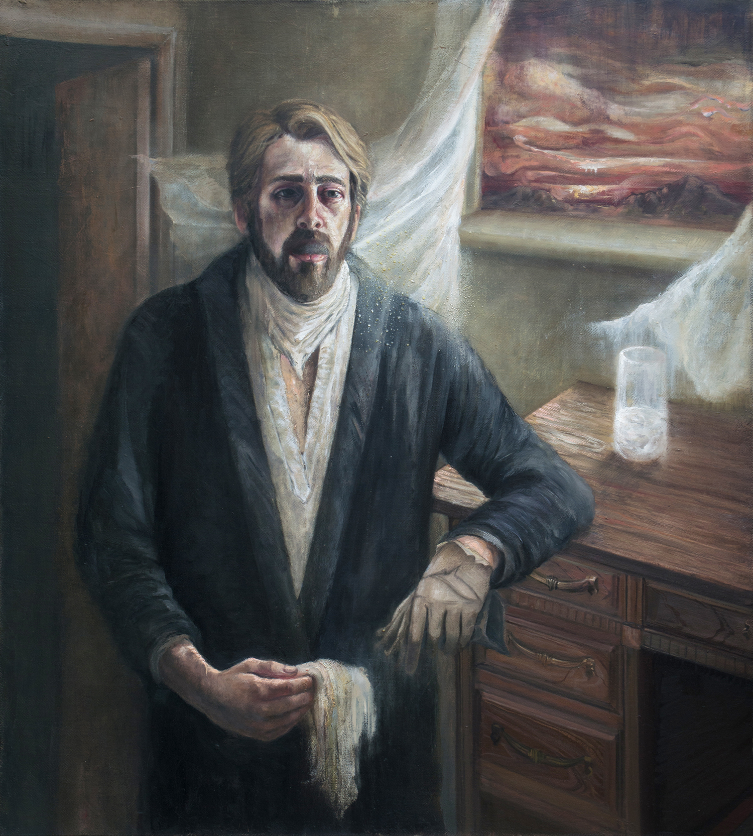Self-Portrait with Virus