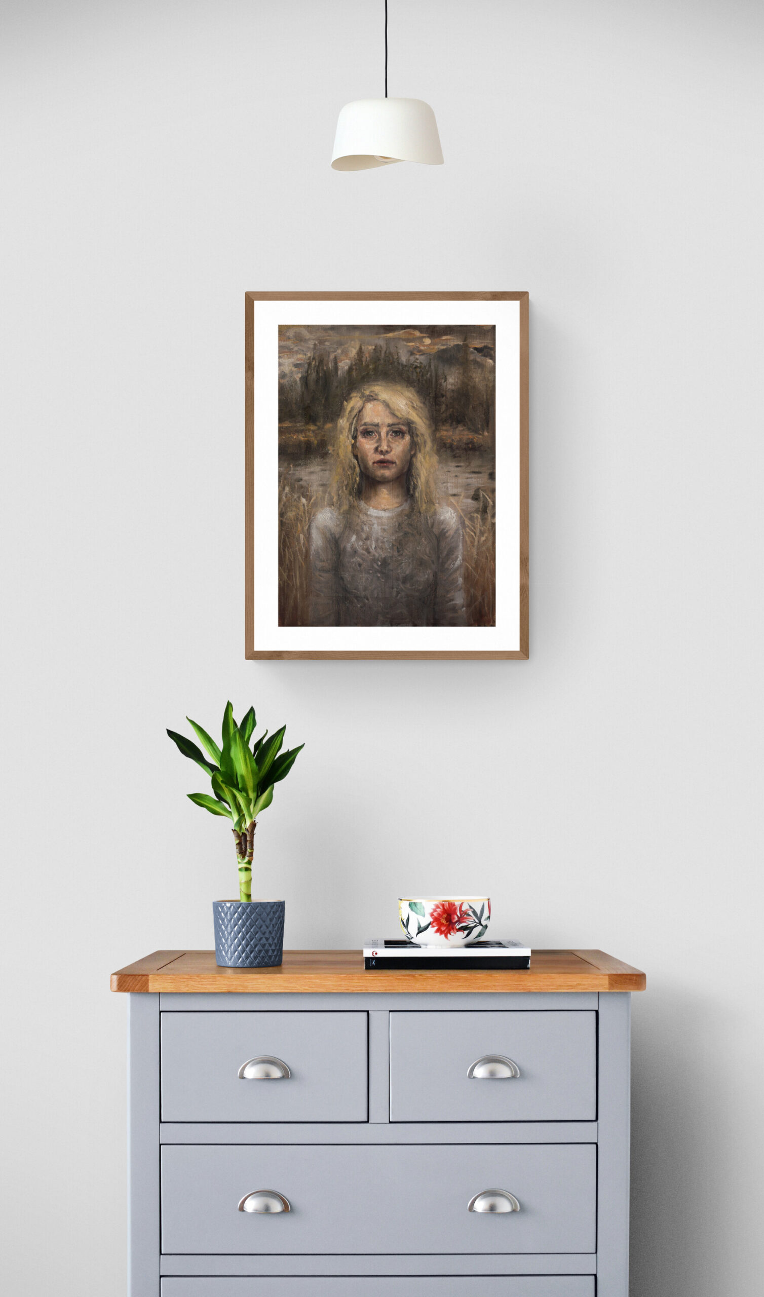 Girl by a Pond - Image 2